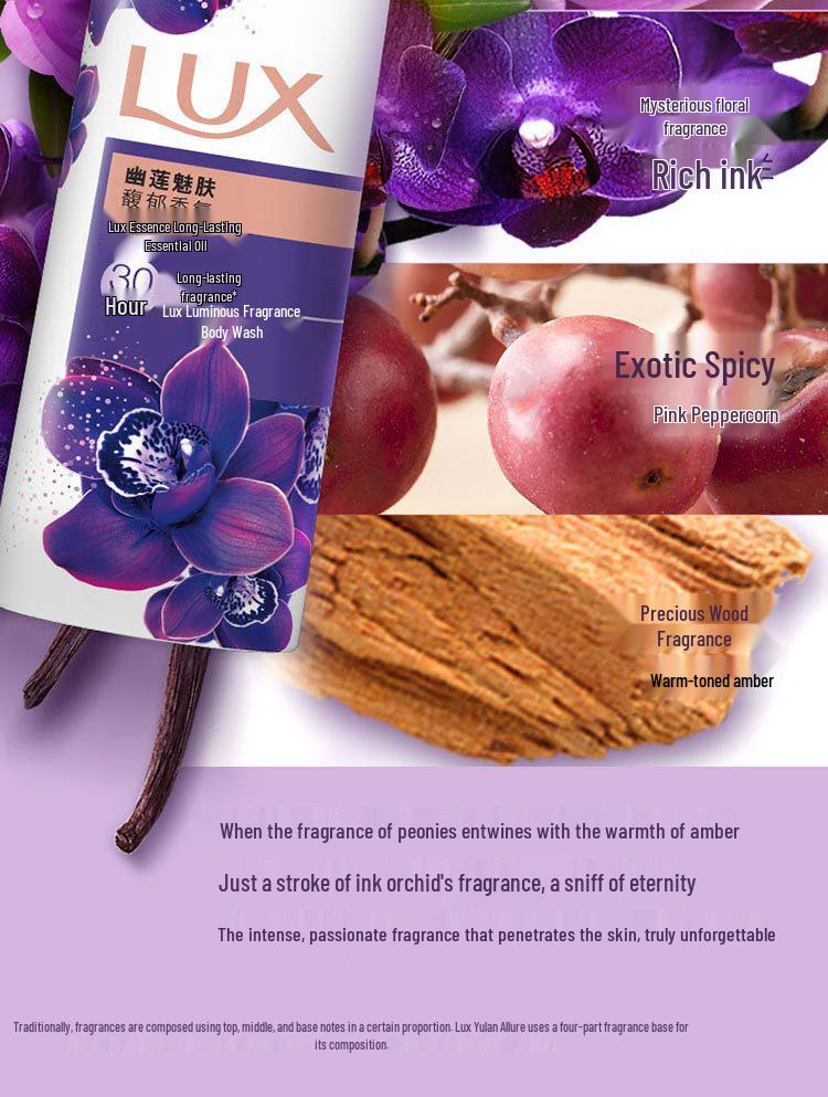 Lishi Youlian Meifu Plant Extract Shower Gel - Refreshing and Long-lasting Fragrance