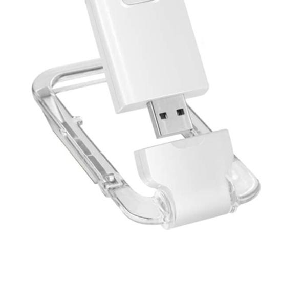 Book Reading Light Rechargeable Brightness Adjustable USB Charge Clip Book Light for Dormitory
