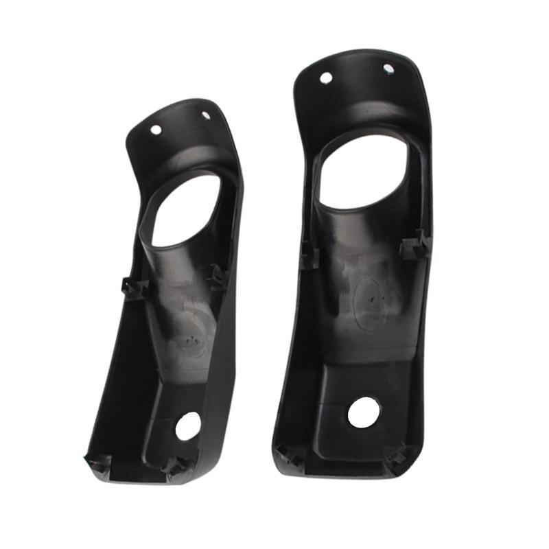 2pcs Car Front Bumper Fog Light Cover Frame Lights Protection Shell for Jeep Wrangler JL 2018
