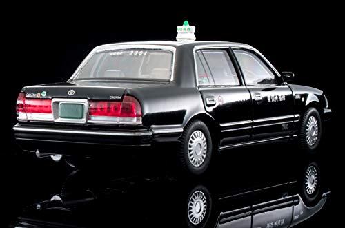 Tomica Limited Vintage Neo 1/64 Scale LV-N219a Toyota Crown Sedan Tokyo Wireless Taxi (Black) Finished Model (Product Number: 312437)