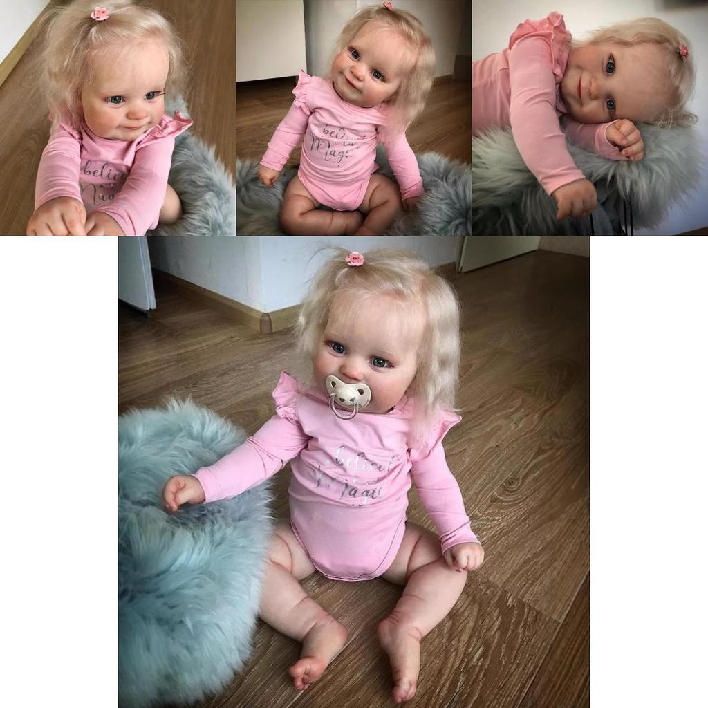 Silicone Baby Doll Realistic Girl Toy For Collectors And Gift Giving