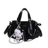 New Light Luxury Niche Crossbody Bag with Fashionable Texture, Single Shoulder Bag for Commuting, Large Capacity Handheld Bucket Bag
