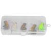 5PCS Hard Cricket Grasshopper Lures Mini Grasshopper Fishing Lures Cricket Bait  Bass Fishing