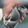 2-in-1 Handy-Lanyard PD 60W Ladekabel USB-C auf USB-C Kabel Crossbody Handy-Lanyard 7mm Dickes Seil Handy-Zubehör