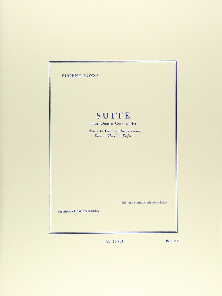 Suite in F horns Boza major/Leduc/4