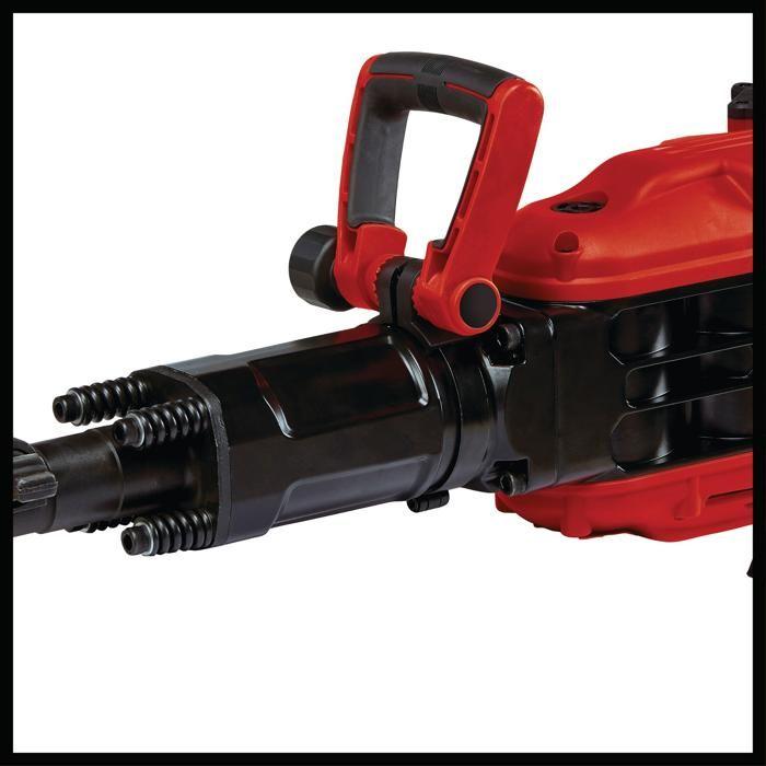 Einhell Marteau Piqueur TE-DH 50 (1700 W, frappe: 1900 cps/min, 50 J) Livré en coffret avec burin et pointeau