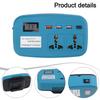 Smart Performance DC to AC Inverter with Compact Design for Travel