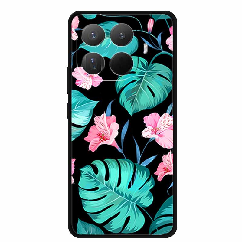 3D TPU Case For Xiaomi 15T 15 T 5G Relief Flowers Coque Embossed Blossoms Funda Silicone Soft Back Phone Cover For Xiaomi15T
