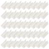 100Pcs Sink Grate Feet Plastic Chair Glides for Hardwood Floors Kitchen Rack Protector Wire Bumper Non-Slip Floor Protector