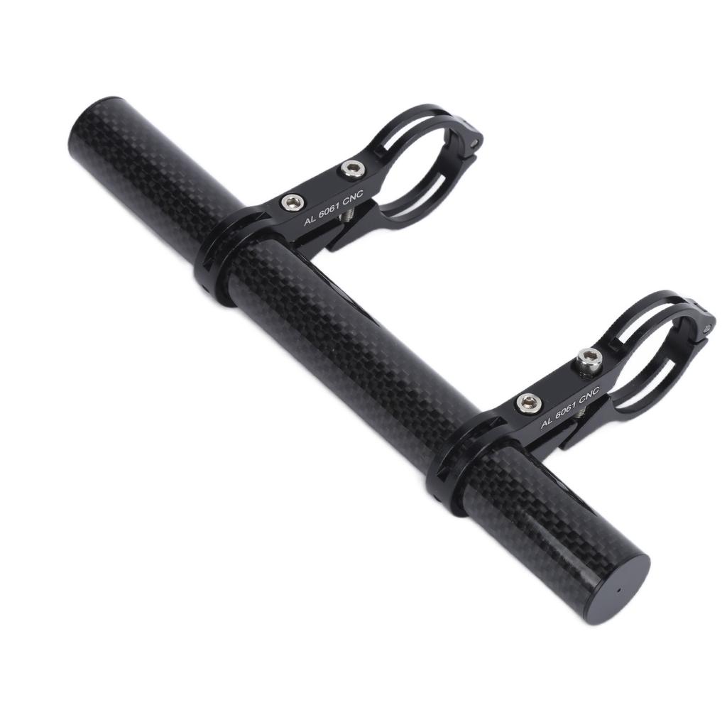Bike Handlebar Extender 202 Double Rod Carbon Fiber MultiFunction Expansion Bicycle Lamp Holder