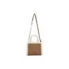 MLB 24FW Boston Red Sox Mode Lammfell Große Kapazität Quadratische Tasche Unisex Tragetasche Kamel 3AORS0746-43CAS
