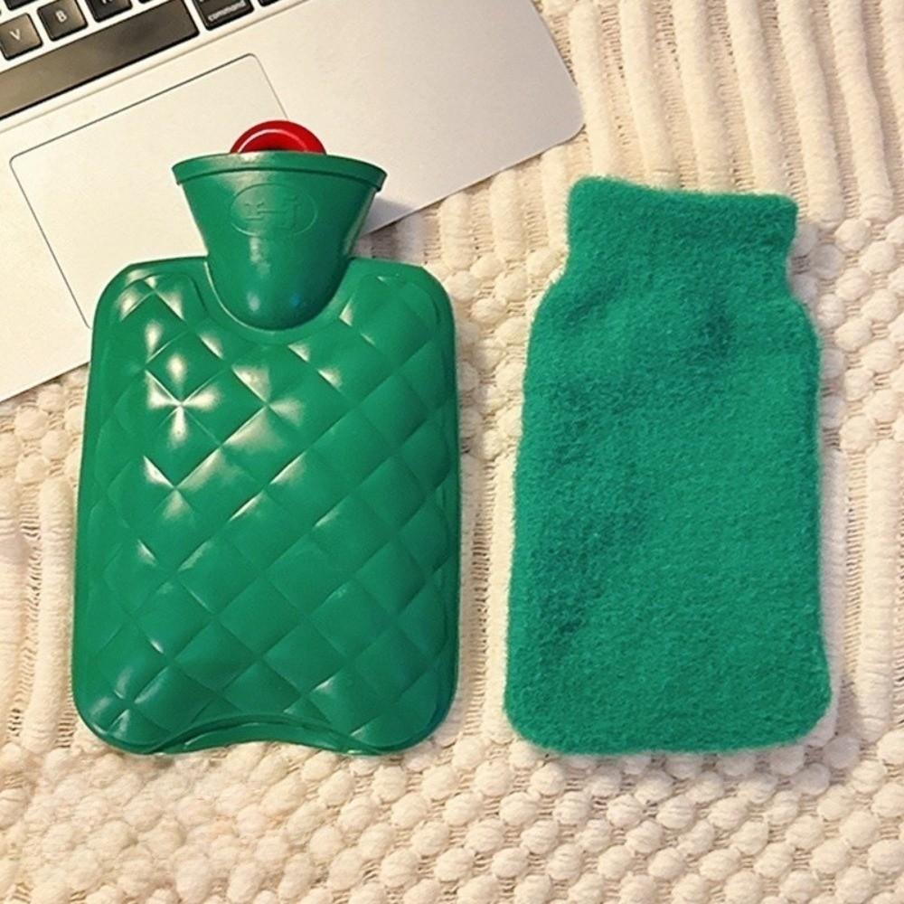 Cute Hot Water Bottle Mini Explosion-proof Reusable Hot Water Bag Warm Belly Removable Foot Hand Warmer