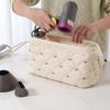 Large Capacity Hair Dryer & Curling Iron Organizer Hairdressing Tools Organizer Bag with Multiple Compartment and Zipper Closure