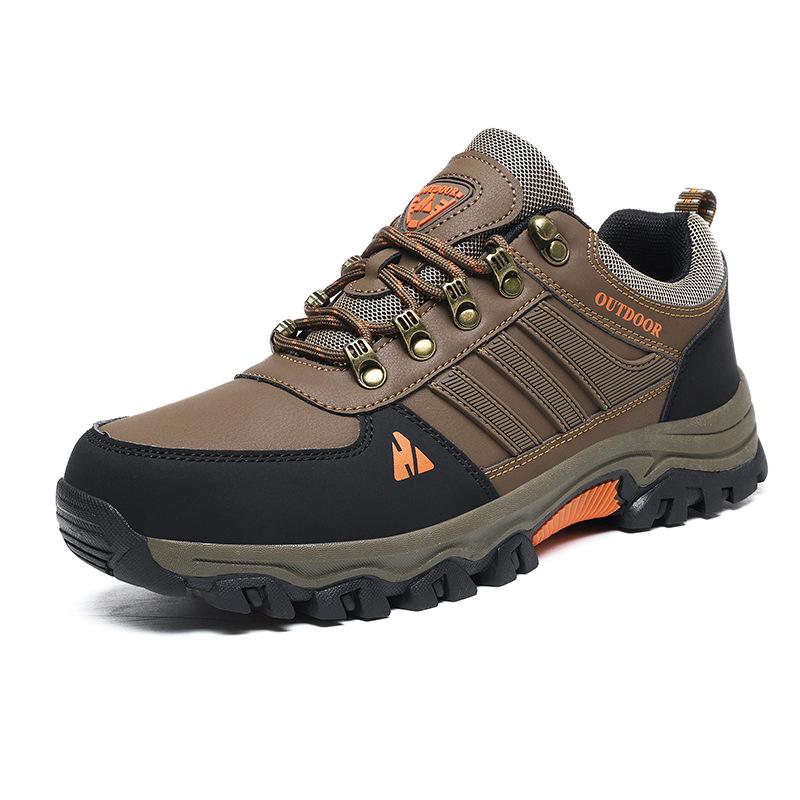 New men's spring and autumn hiking men's shoes walking sports shoes rubber new casual non-slip outdoor men's travel shoes