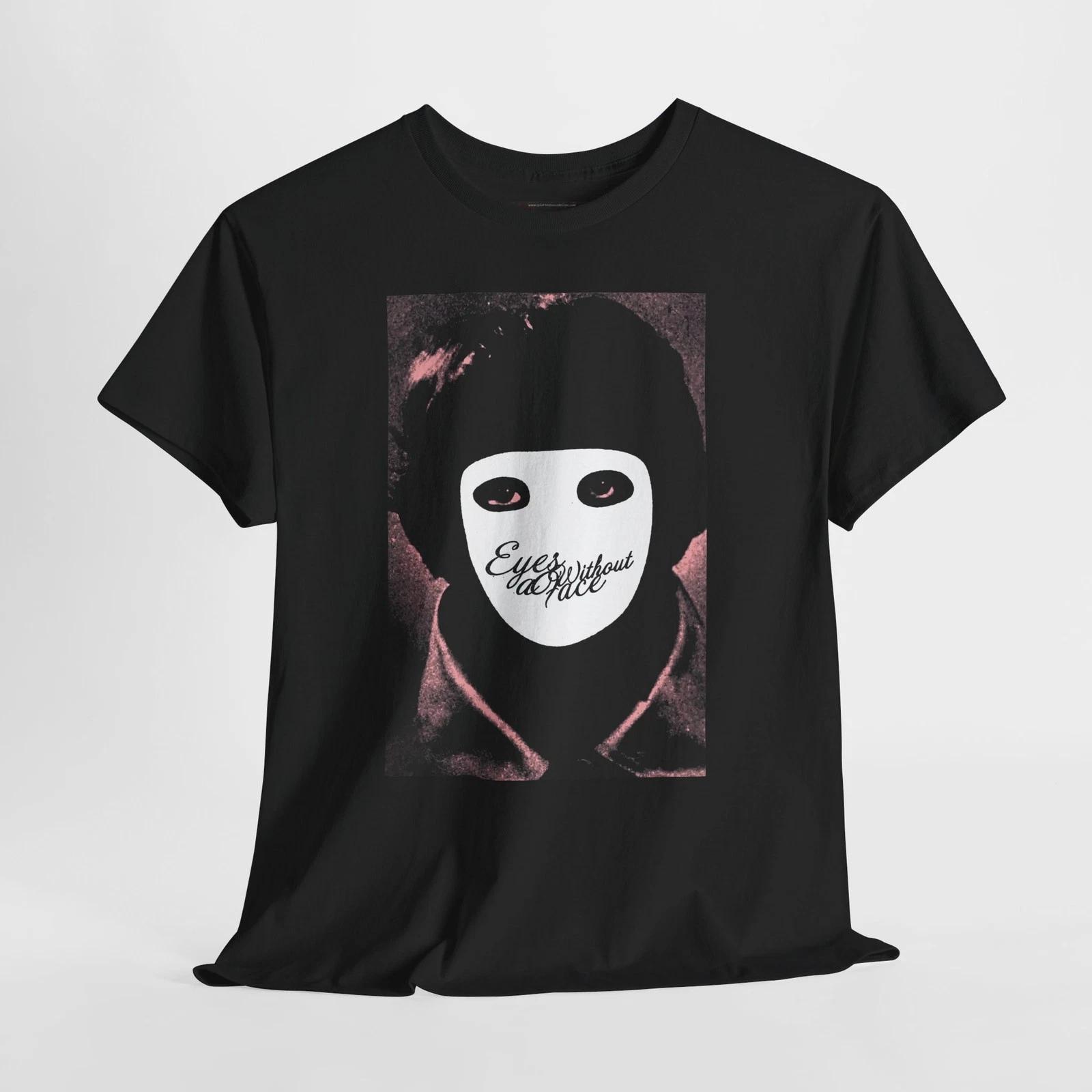 Eyes Without a Face 1960 Retro Movie Poster Horror Unisex Graphic T-Shirt 3XL