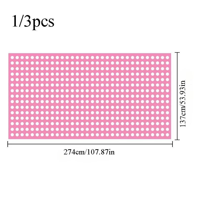 1/3pcs Disposable Tablecloth Polka Dot Tablecloth Birthday Party Outdoor Picnic Desk Cloth