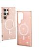 Applicable to Samsung S26Ultra star flash magnetic mobile phone case S25Ultra transparent A57 anti-drop protective case