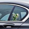 Cartoon Frog Toilet Sticker Self-Adhesive Waterproof Bathroom Decal Car Decals Home Decor