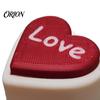 Heart-shaped Fidget 3D Printed LOVE Heart Clicker Keychain, Stress Relief Push Button Compact Vent Keychain Toy, Portable Desk Gadget, Cute
