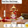 Ganesh-Figur mit Regenschirm fürs Auto-Armaturenbrett | Ganpati-Figur fürs Auto | Vinayak-Figur fürs Auto-Armaturenbrett, Dekoration für Zuhause | Ganapathi für Zuhause