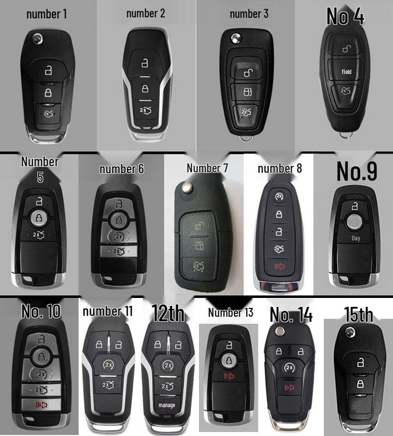 Genuine Leather Key Cover for Ford Edge/Explorer
