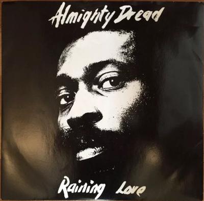 LP Record ALMIGHTY DREAD - Raining Love / Jah Will Be There SP01 Street People 1990 UK Reggae, Ska & Dub Used