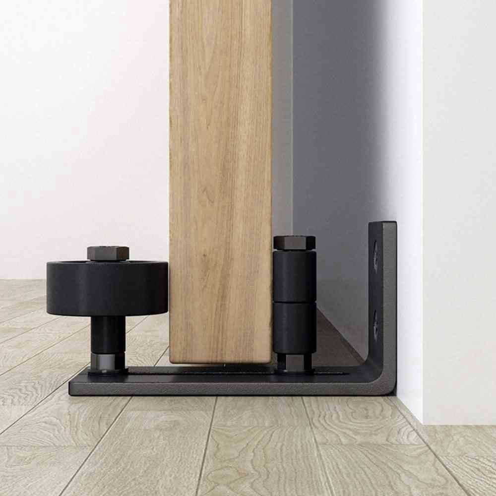 Anti-swing Low Noise Adjustable Door Floor Guides Limit Wheel Roller Sliding Stay Locator