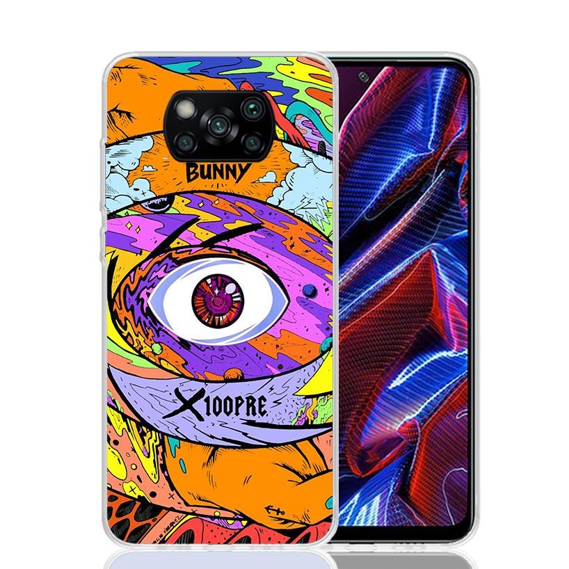Bad Bunny X100pre Phone Case For Xiaomi Poco F7 Ultra X7 X6 Pro X5 Redmi 15 15C 13 13C 12 12C 10 10A 10C 9 9A 9C 9T Shell Poco X