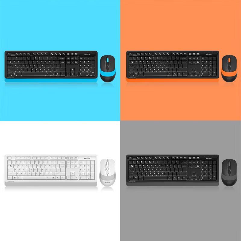 A4TECH FG1010 Wireless Office Keyboard Mouse Combo