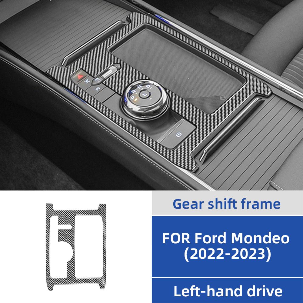 Carbon Fiber Gear Shift Collar for Ford Mondeo 2022-2023 Interior Accessories One Size