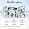 Mafalda Custom Name Printed Beach Towel Personalized Soft Towel For Swimming Beach Travel