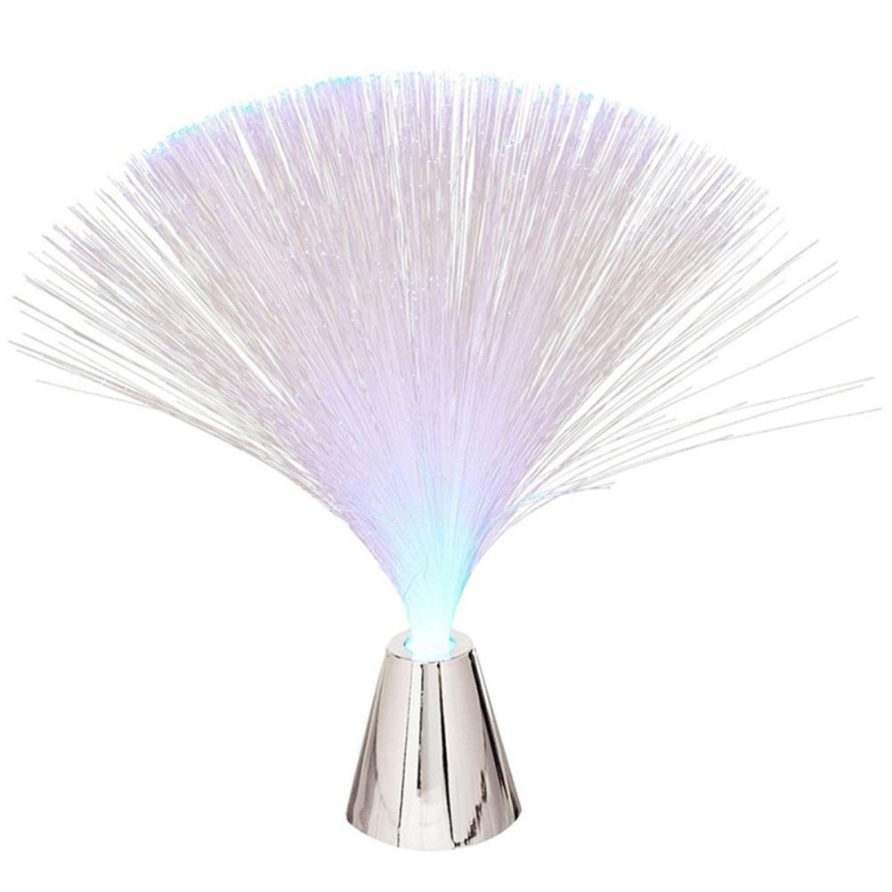 Led Color Changing Fiber Optic Fountain Night Light Lamp Home Decoration Luminous Toys