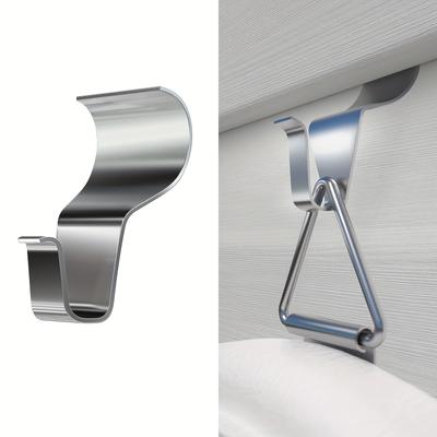 6/10pcs Vinyl Siding Hooks,Heavy Duty Stainless Steel Vinyl Siding Hangers,Low Profile No Hole Siding Clips