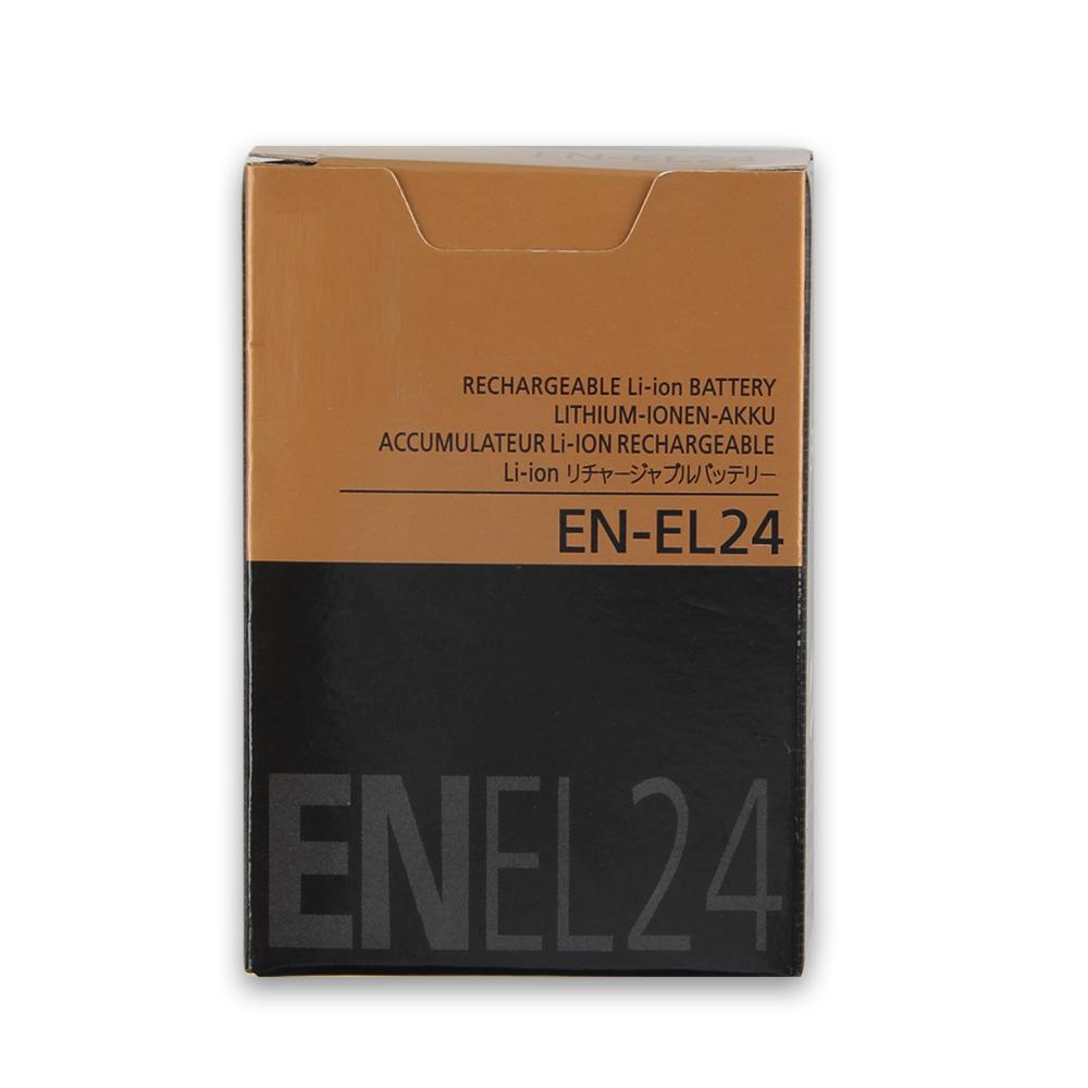Rechargeable Lithium Battery For Nikon 1 J5 EN-EL24 Camera Battery 850mAh