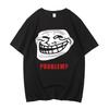 TROLLFACE MEME RAGE COMIC FUNNY TROLL JOKE INTERNET Mens Womens TShirt Cotton High Quality TEE Shirt