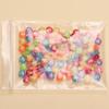 100pcs 7mm Acrylic Round Digital Beads for Mobile Phone Chain Making Bracelet DIY Handmade Necklace Fashion Beaded Material Accessories
