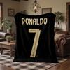 Cristiano Ronaldo Druck Flanelldecke Weich Warm Sofa Bett Überwurfdecke Für Zuhause Büro Schlafzimmer