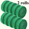 2 Rotoli Fascette da Giardino Regolabili Robuste Riutilizzabili, Supporto per Piante con Presa Forte