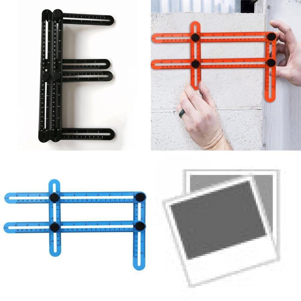 Measuring Instrument Angleizer Foursided Ruler Mechanism Slide Tool Template
