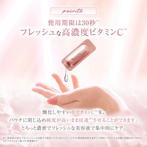 Disney Mickey Minnie Collaboration Yunth Serum Vitamin C Introduction 56 Days Supply Mirror Charm Included Live VC Skincare Pores