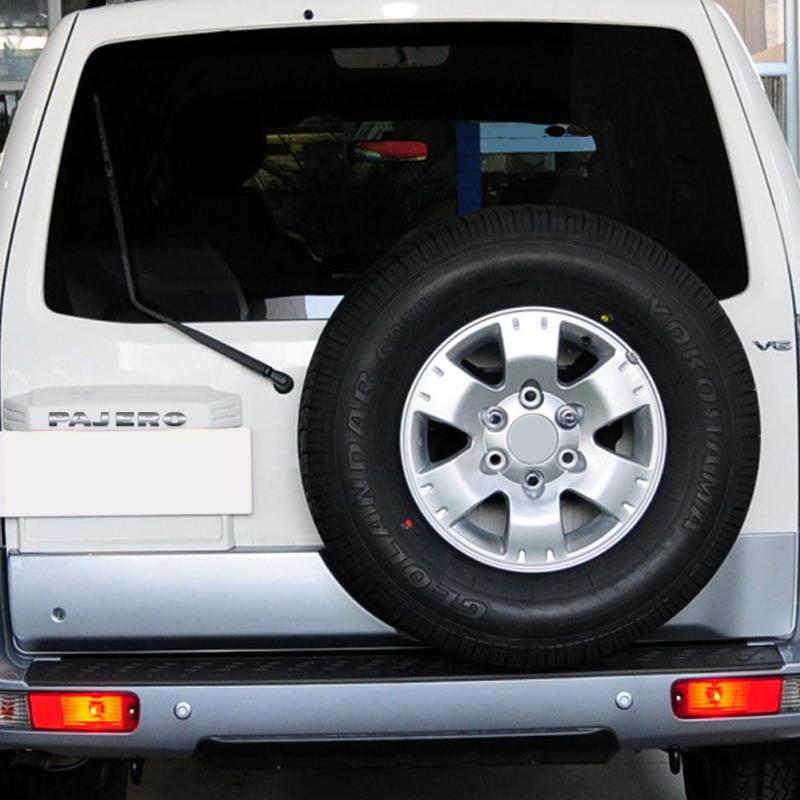 Automobilové odznaky Pro Mitsubishi Ralli Art Pajero Zadní kufr Znak Kovové 3D samolepky Dekály karoserie Nápisy Dekor Styling
