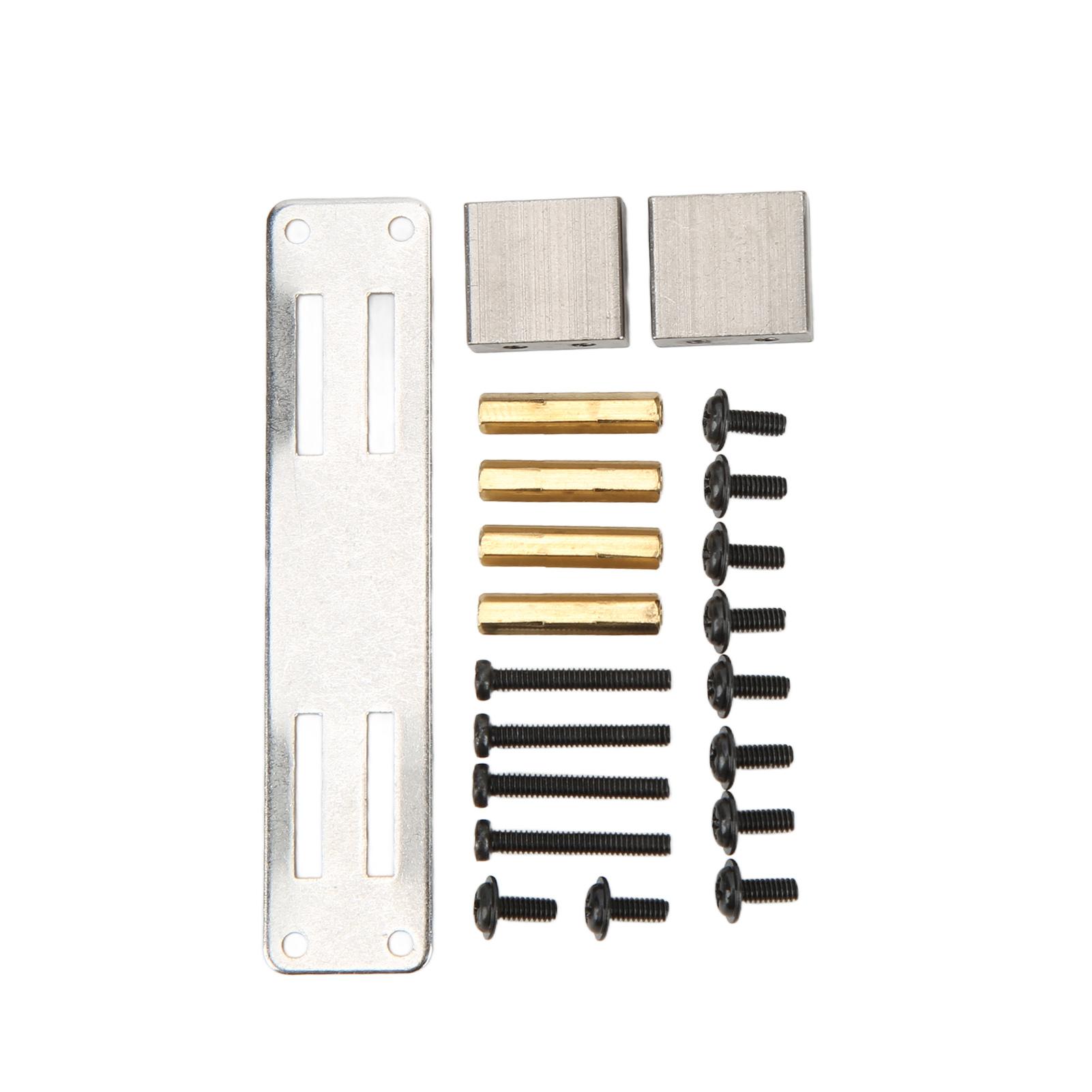 

Металевий Фіксований Кронштейн для Сервоприводу Комплект Кронштейн Кермового Механізму для Моделі Радіокерованої Вантажівки MN