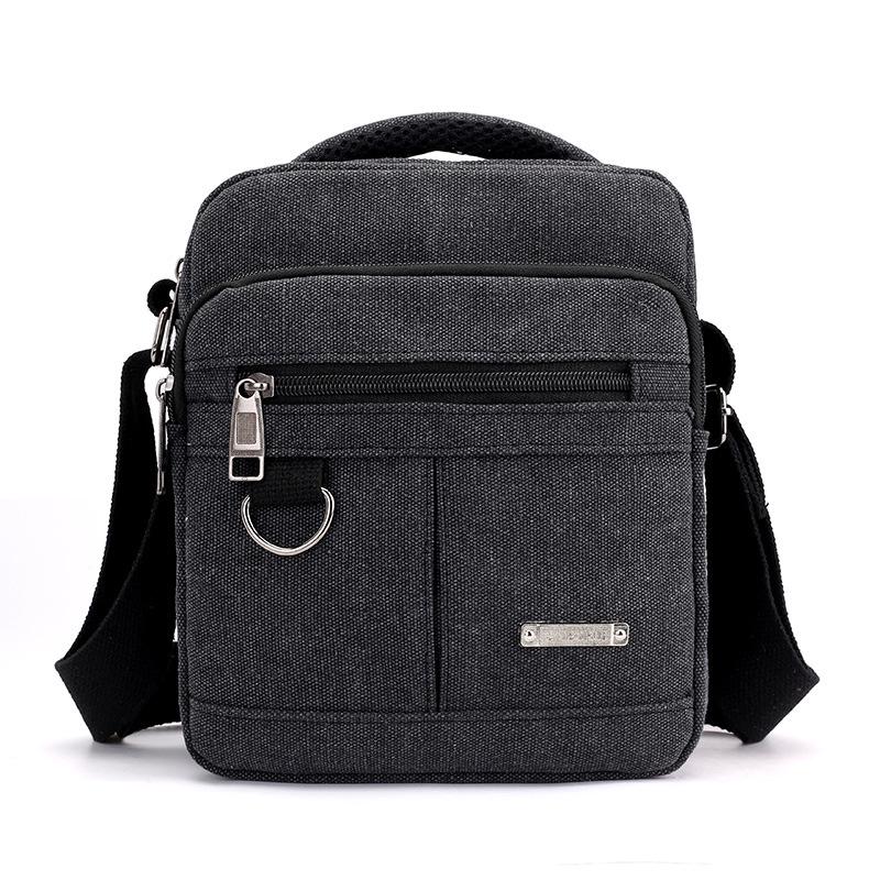 Men Canvas Shoulder Bag Casual Travel Men's Crossbody Bag Luxury Men Messenger Bags Satchel Handbags Tote