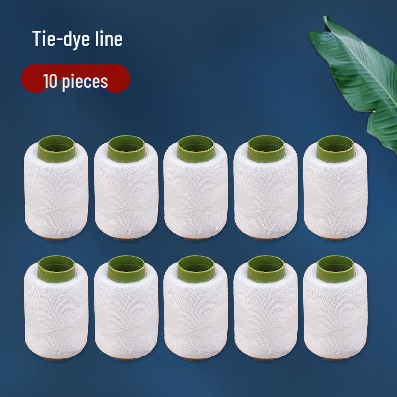 Complete Tie-Dye Kit: Rubber Bands, Clips, Embroidery Hoops & Materials for Kids' Printing & Dyeing Projects