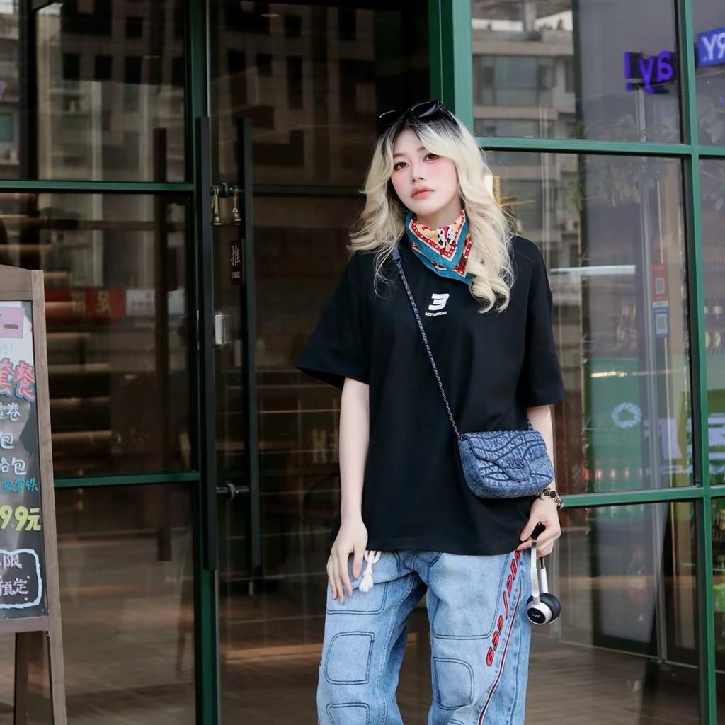 New Lee Denim Shoulder Bag Crossbody Bag Regular Women's Vintage Indigo LE240102M-523