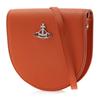 Vivienne WeStwood Women S Saffiano Saddle croSSbody Bag 43030097 L001n F401