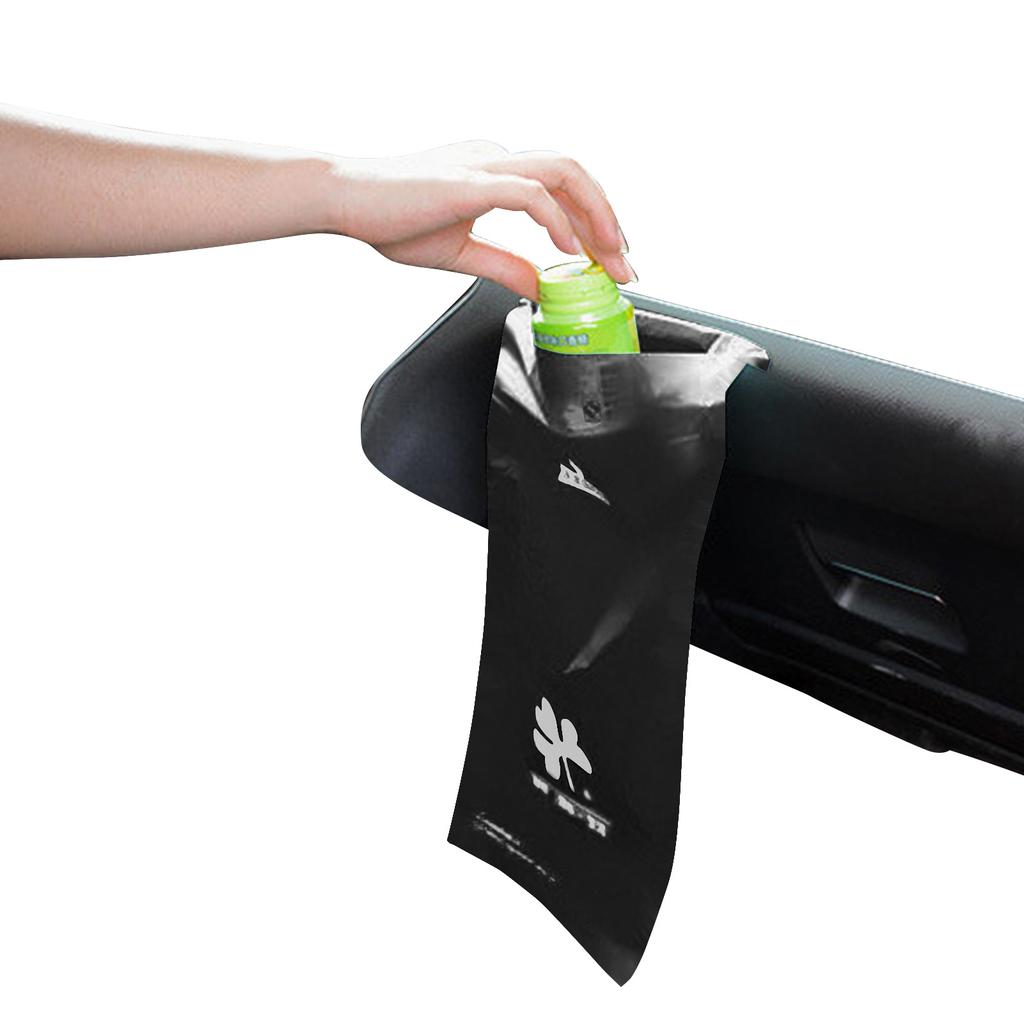 50 stücke Auto Klebrige Müllsäcke Auslaufsichere Kotzbeutel Einweg Tragbare Fahrzeug Rücksitz Kopfstütze Wurf Abfall Müll
