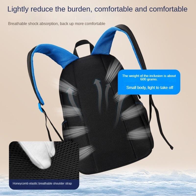 Back Protection and Load-reducing Backpack School Backpack Large Capacity Junior High School Student Elementary School Student School Bag