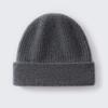 % Pure Cashmere Hat Autumn and Winter Thickened Classic Versatile Knitted Wool Headgear, Ear Protection and Thermal Hat