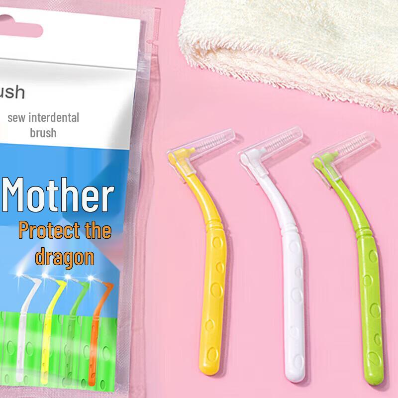 Xiao Lu Mama Hu Long 3 L-Shaped Interdental Brushes